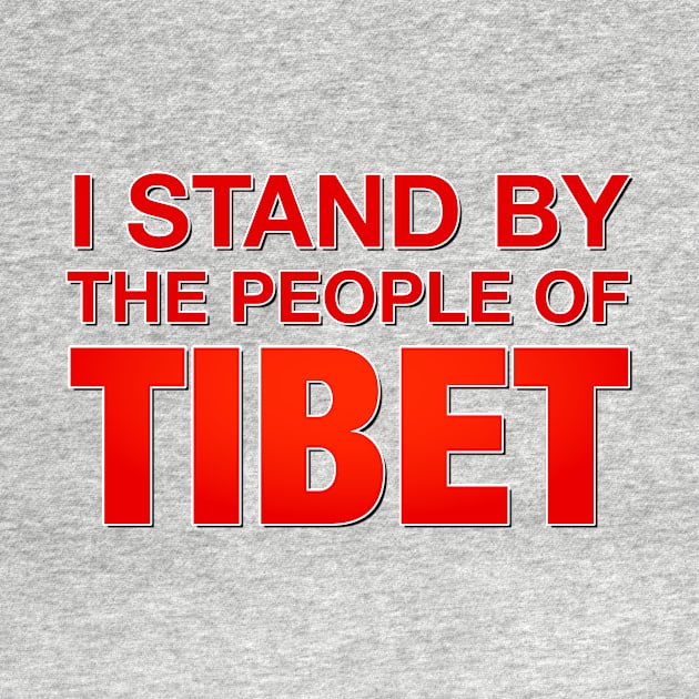 Stand with the People of Tibet by THUD creative